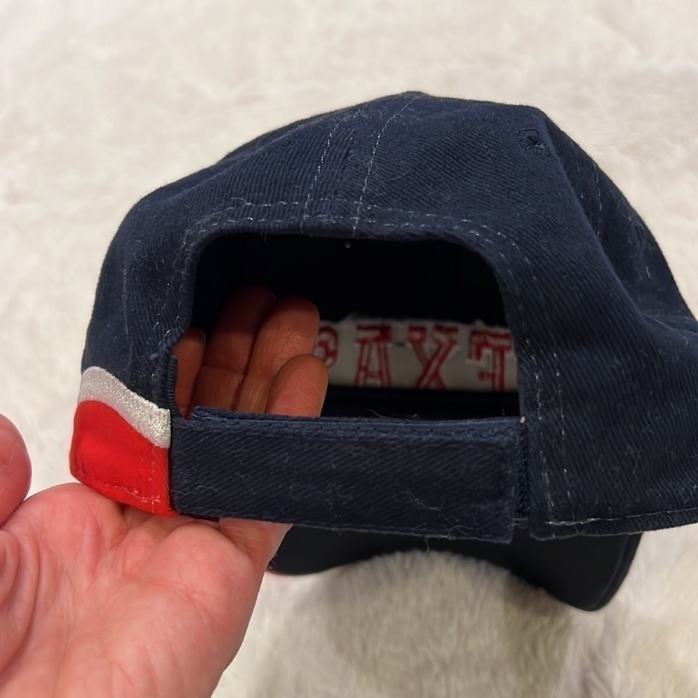 Embroidered Texas Patriotic Baseball Cap velcro - Picture 6 of 9
